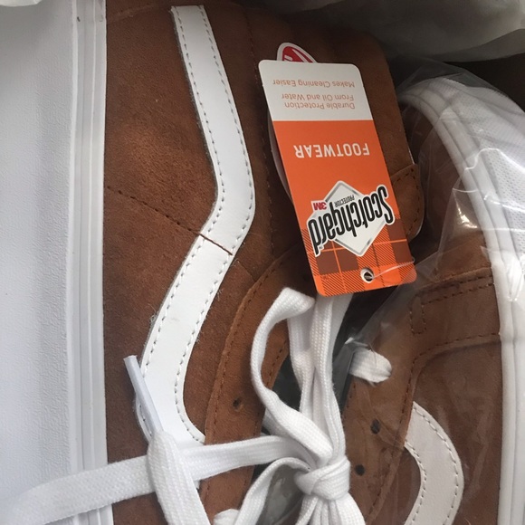 Vans SK8 high sneakers in brown suede jcrew - Picture 2 of 6